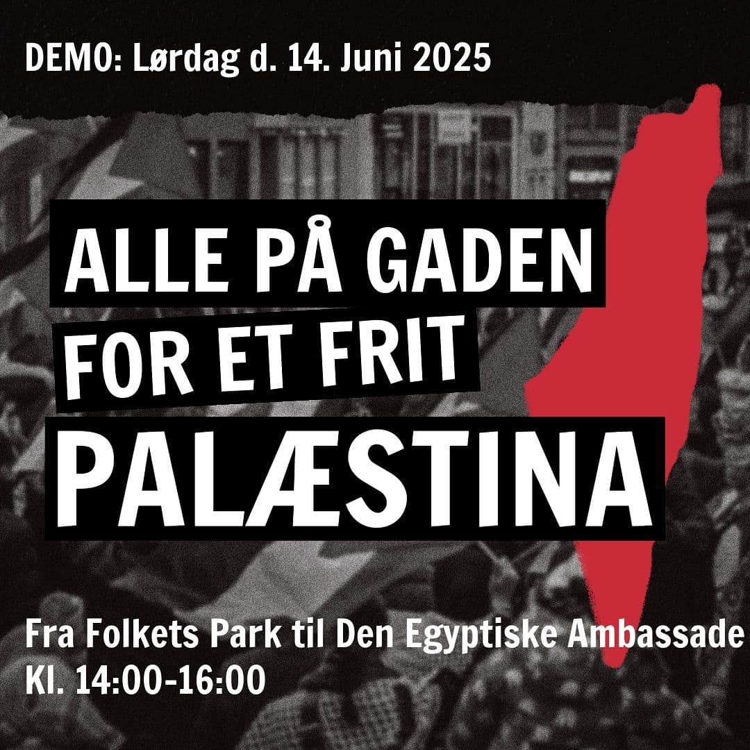 ALLE PÄ GADEN FOR ET FRIT PALASTINA