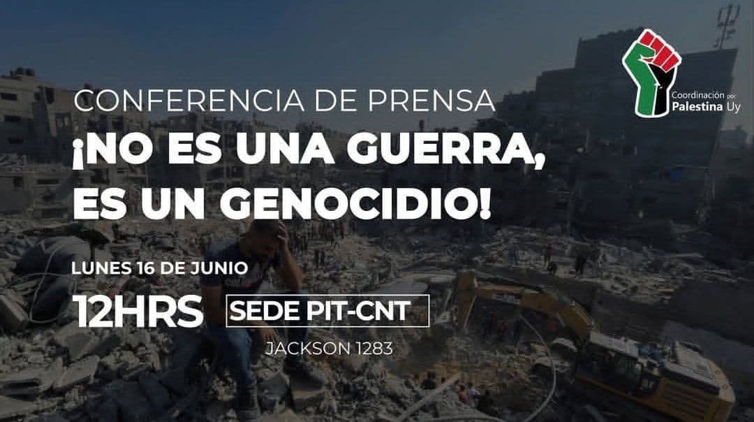 NO ES UNA GUERRA, ES UN GENOCIDIO!