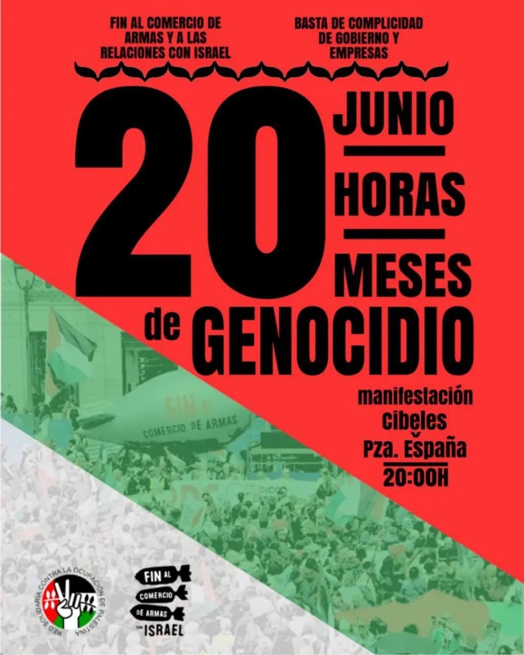 Manifestación por PALESTINA