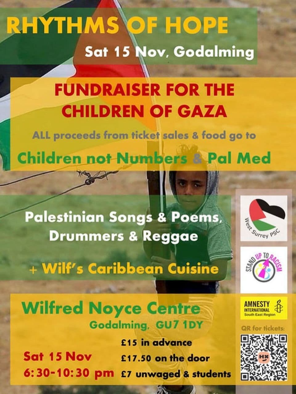 FUNDRAISER FOR THE CHILDREN OF GAZA
