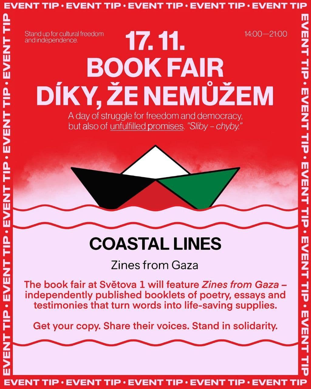 BOOK FAIR DIKY, ZE NEMUZEM
