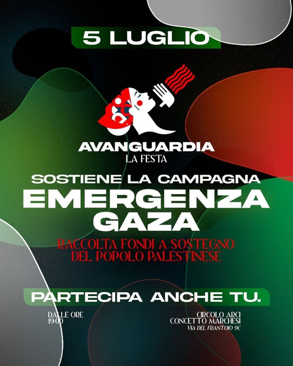 SOSTIENE LA CAMPAGNA EMERGENZA GAZA