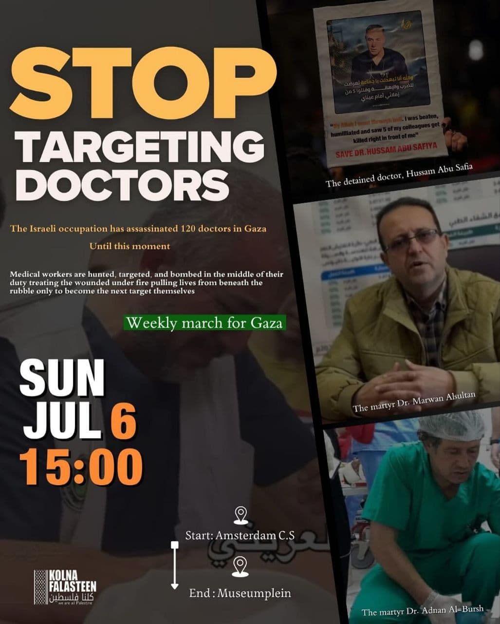 STOP TARGETING DOCTORS