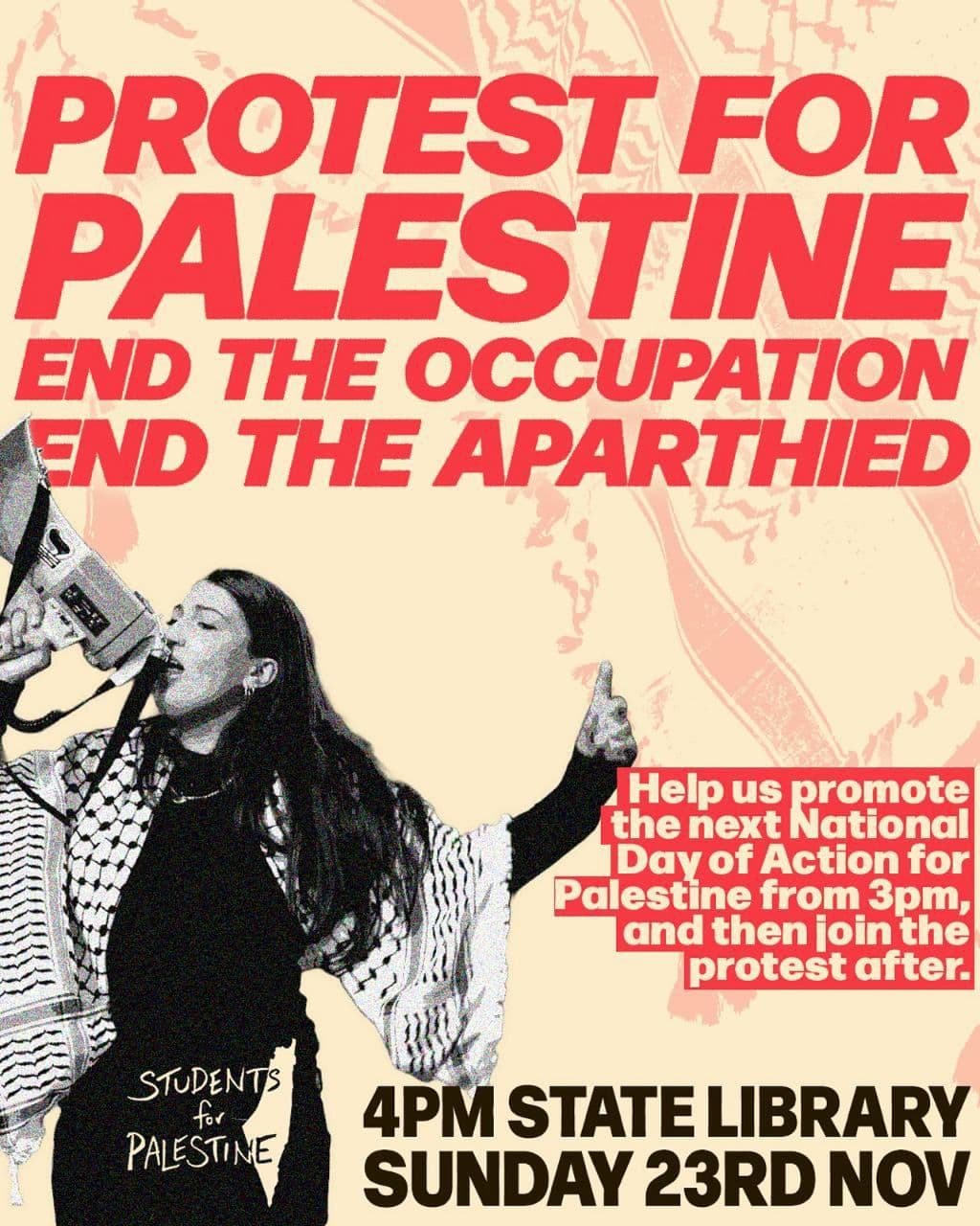 PROTEST FOR PALESTINE