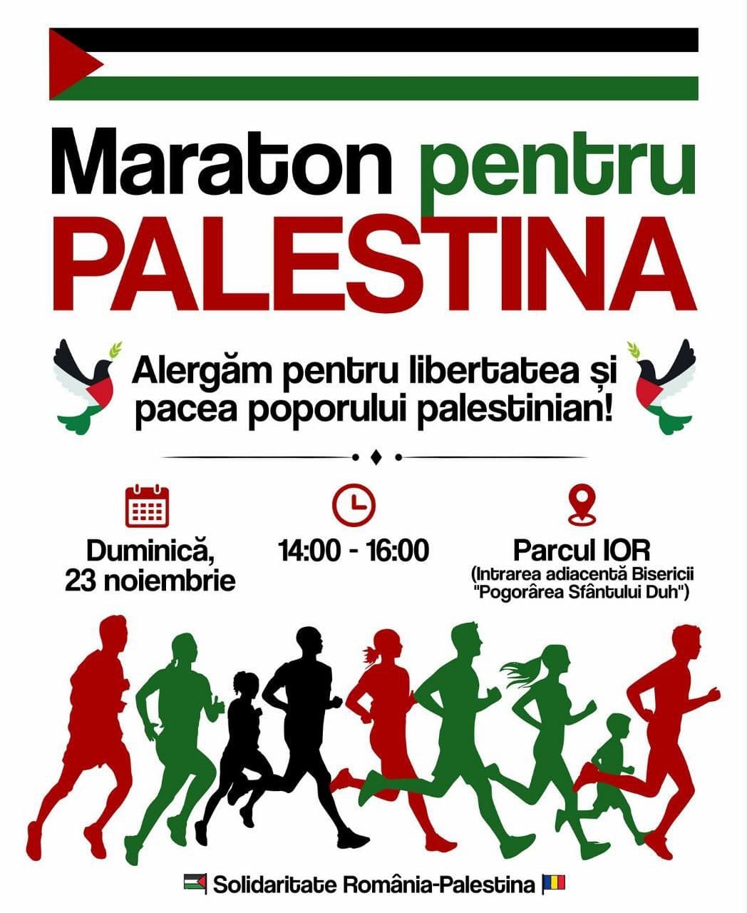 Maraton pentru PALESTINA