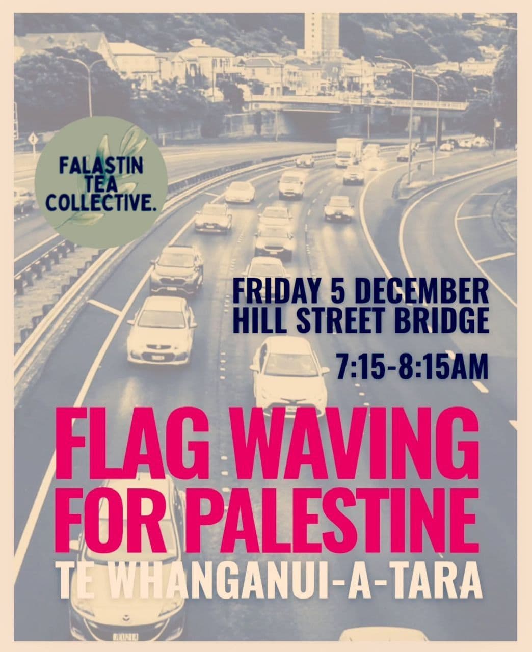FLAG WAVING FOR PALESTINE