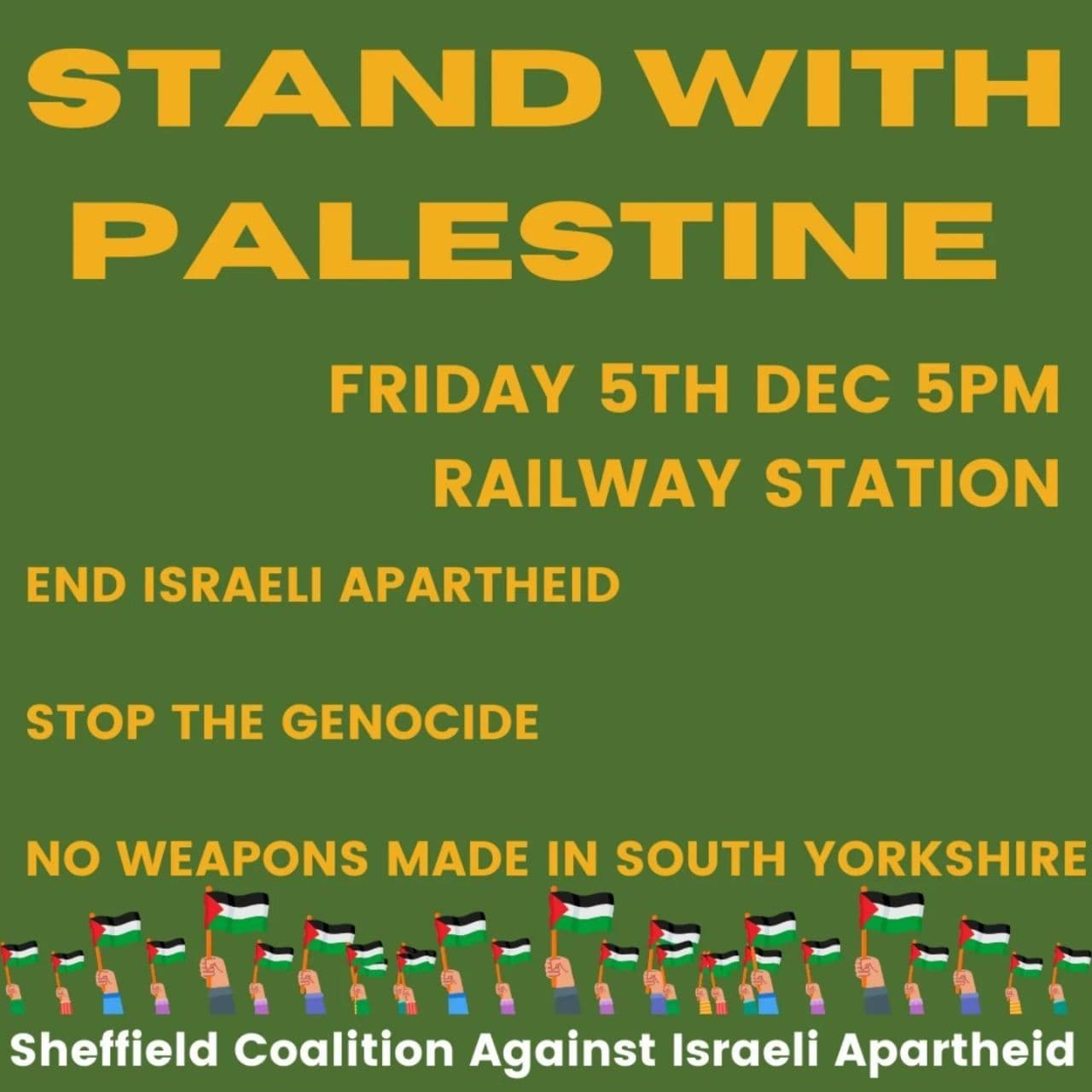 STAND WITH PALESTINE