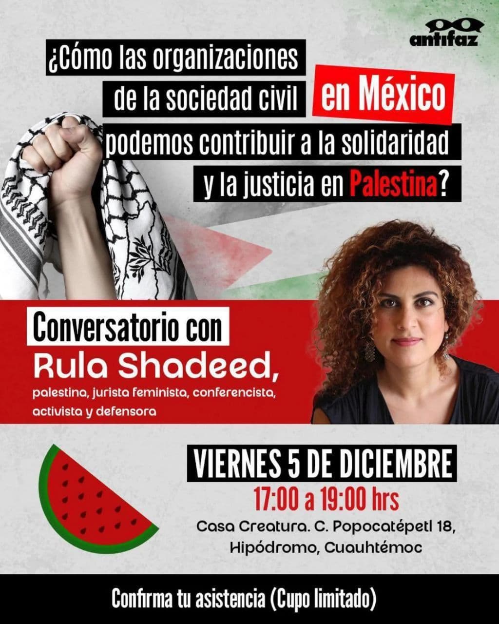 ¿Cómo las organizaciones de la sociedad civil en México podemos contribuir a la solidaridad y la justicia en Palestina?