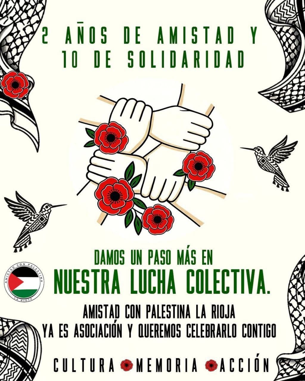 DAMOS UN PASO MÁS EN NUESTRA LUCHA COLECTIVA.