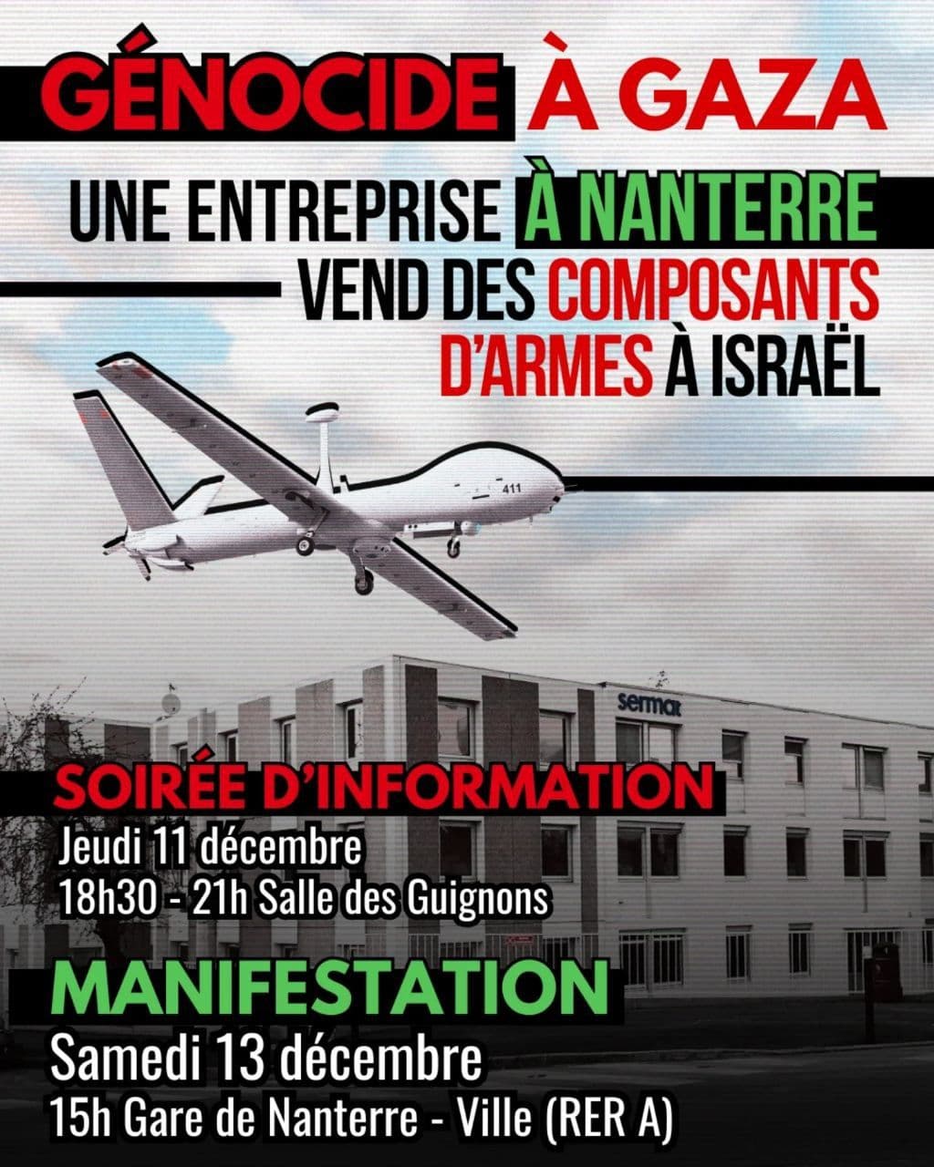 GÉNOCIDE À GAZA / 11 December