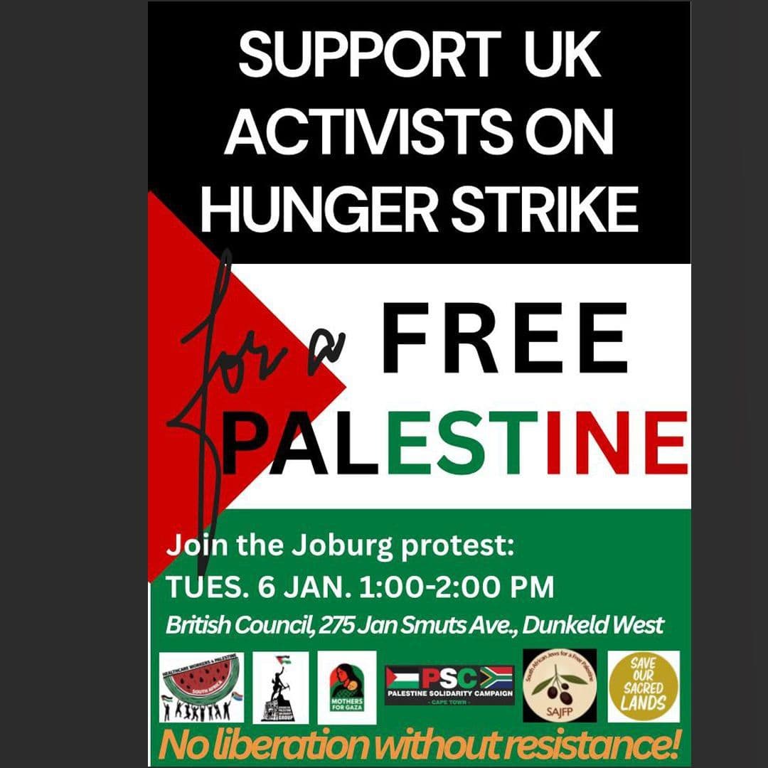 SUPPORT UK ACTIVISTS ON HUNGER STRIKE