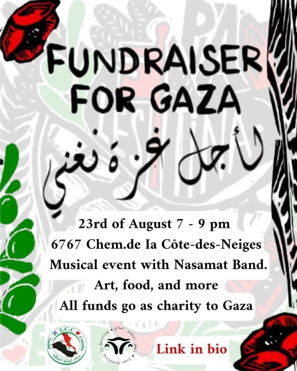 FUNDRAISER FOR GAZA