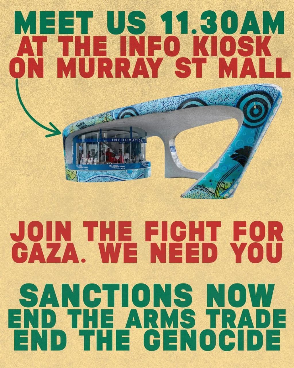 JOIN THE FIGHT FOR GAZA