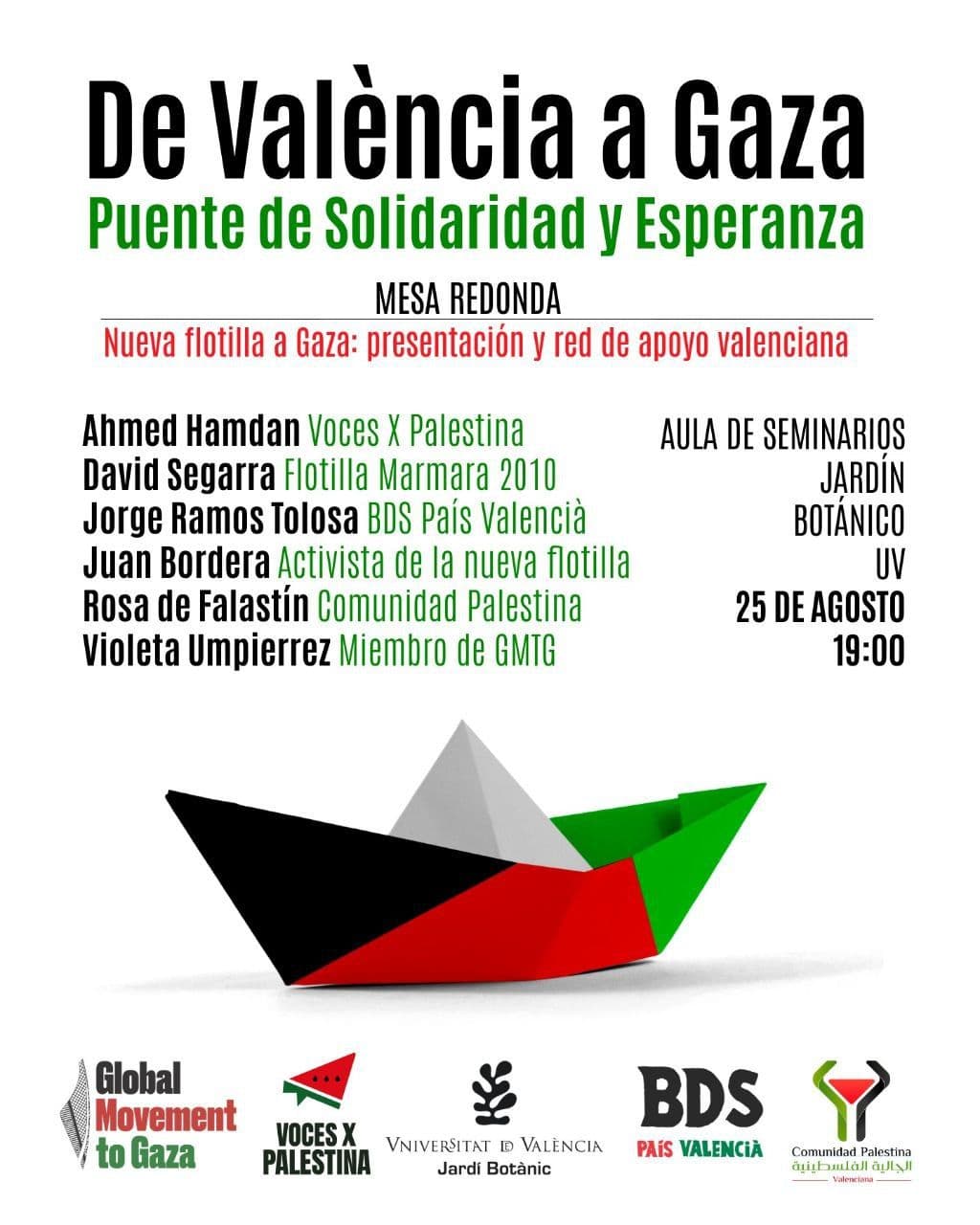 De Valencia a Gaza