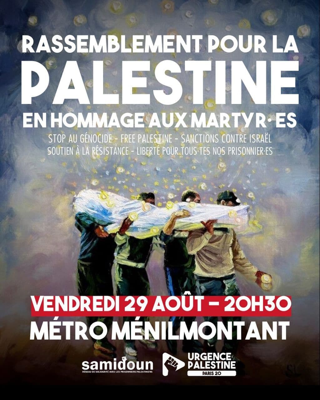 RASSEMBLEMENT POUR LA PALESTINE