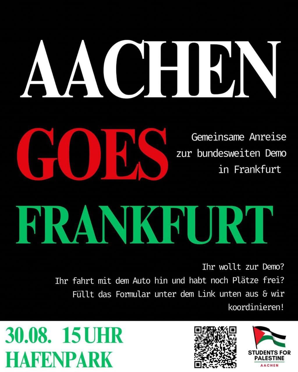 AACHEN GOES FRANKFURT