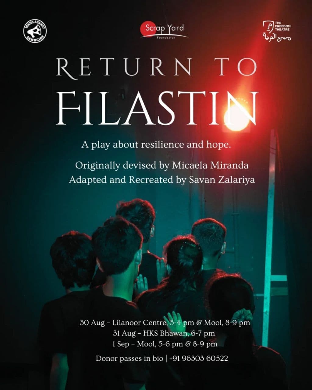 RETURN TO FILASTIN (HKS Bhawan)