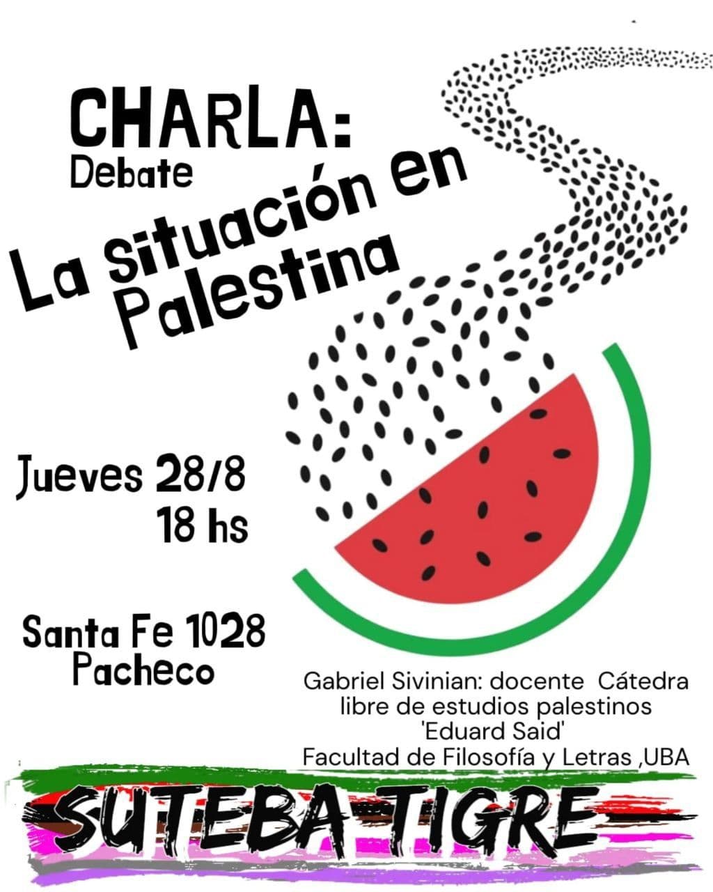 Charla- debate: La situación de P@lestina