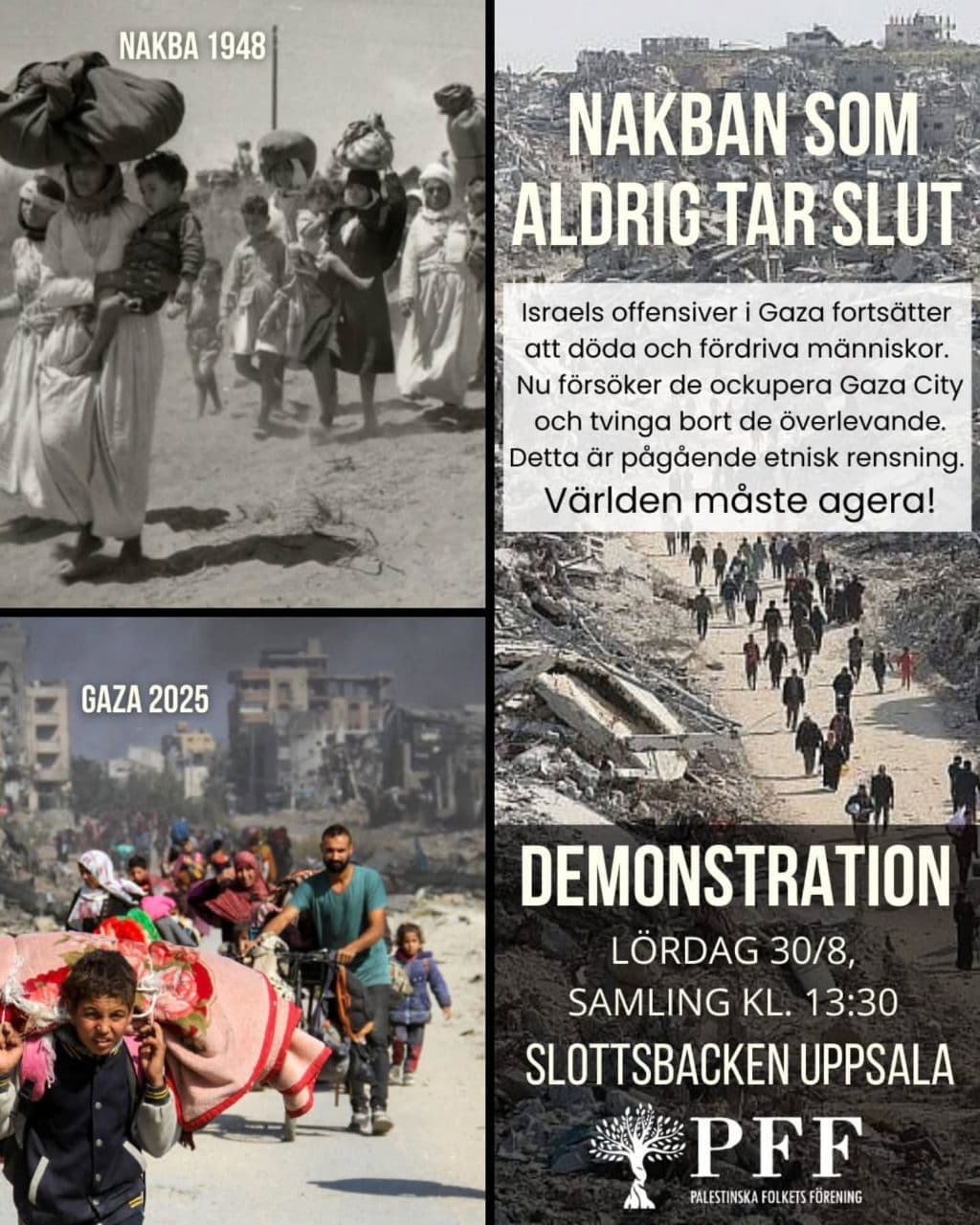 NAKBAN SOM ALDRIG TAR SLUT
