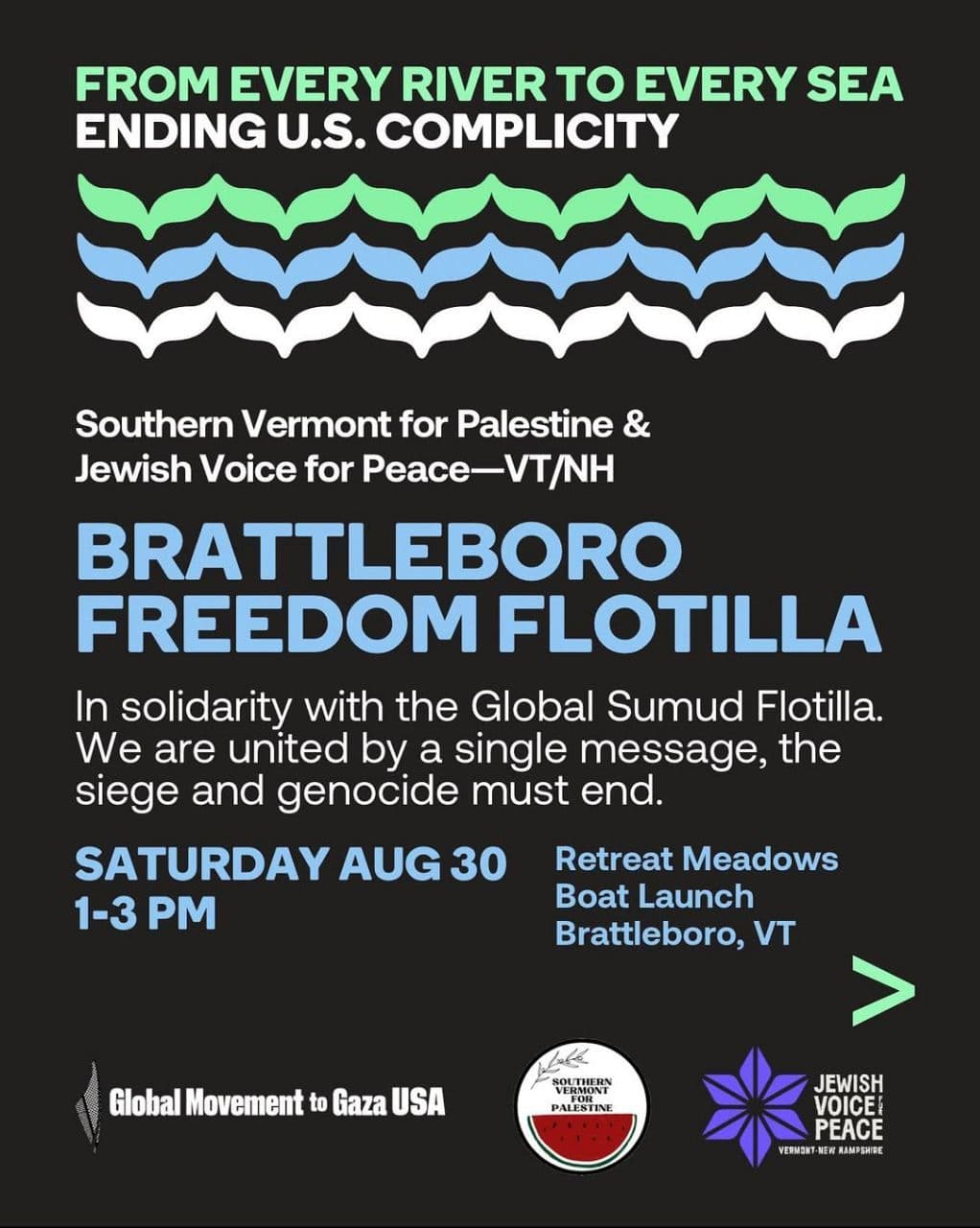 BRATTLEBORO FREEDOM FLOTILLA