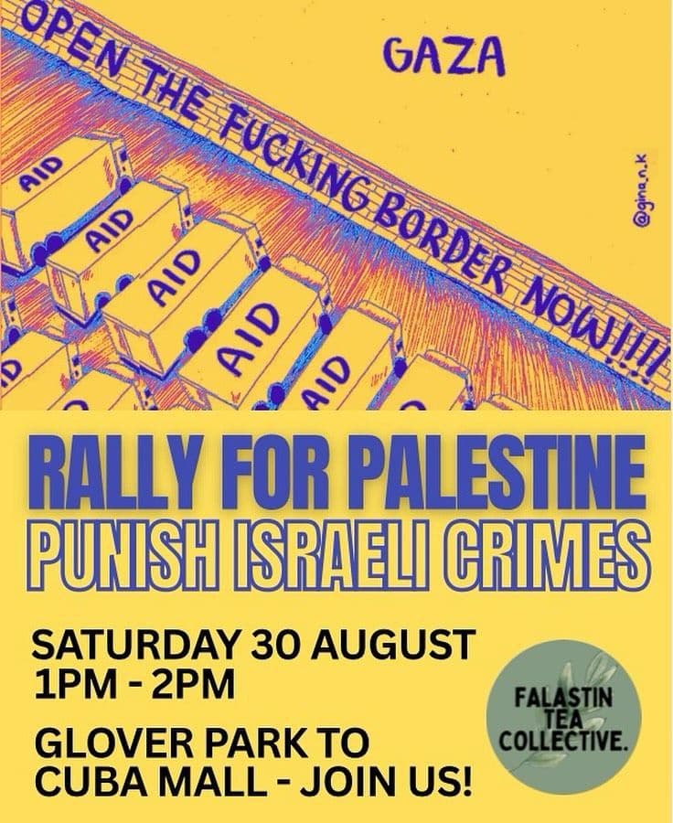 RALLY FOR PALESTINE