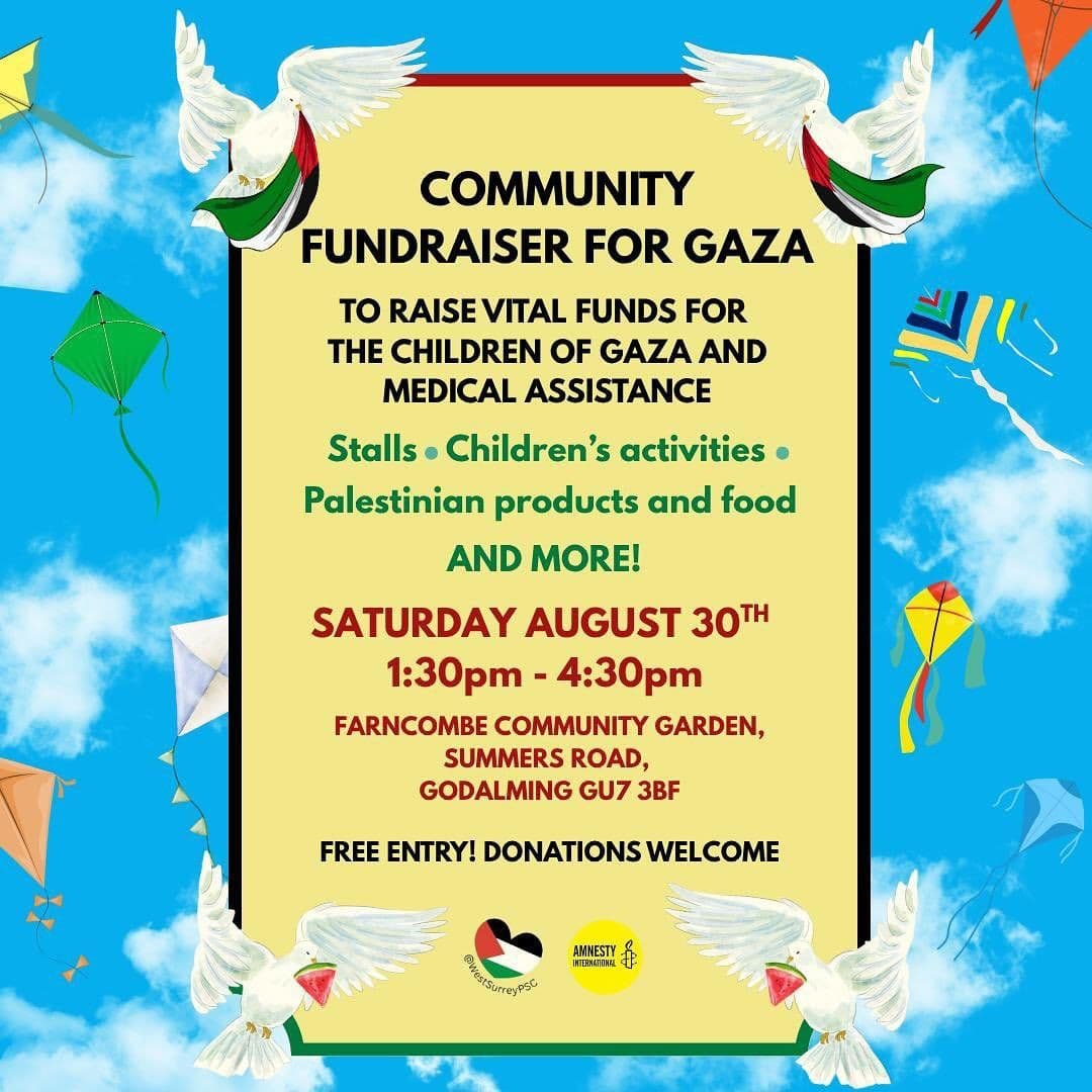 COMMUNITY FUNDRAISER FOR GAZA