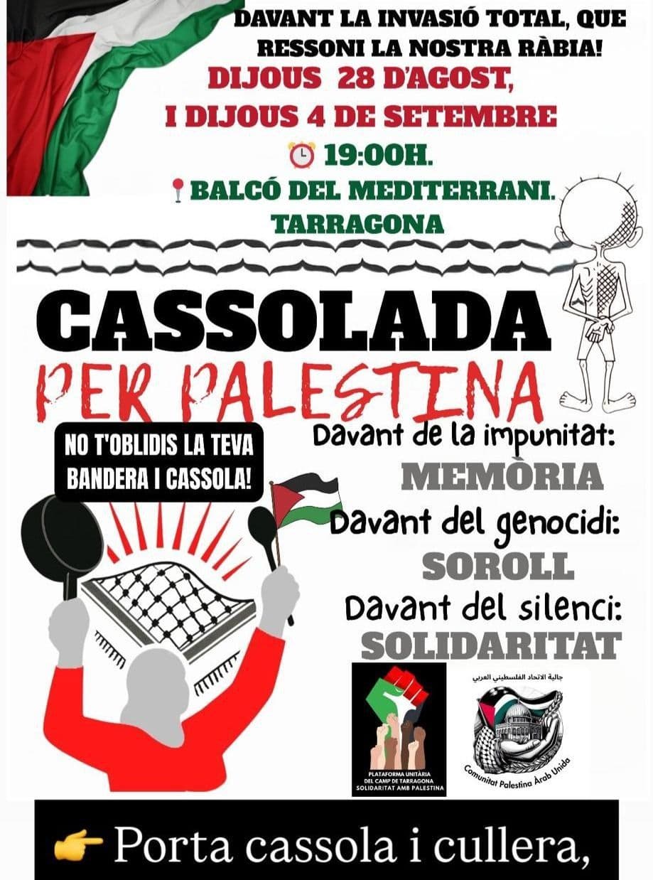 CASSOLADA PER PALESTINA