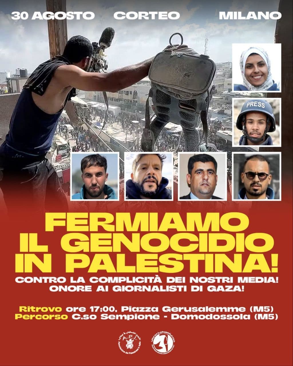FERMIAMO IL GENOCIDIO IN PALESTINA!