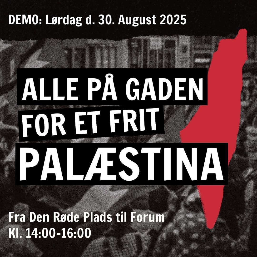ALLE PÄ GADEN FOR ET FRIT PALASTINA