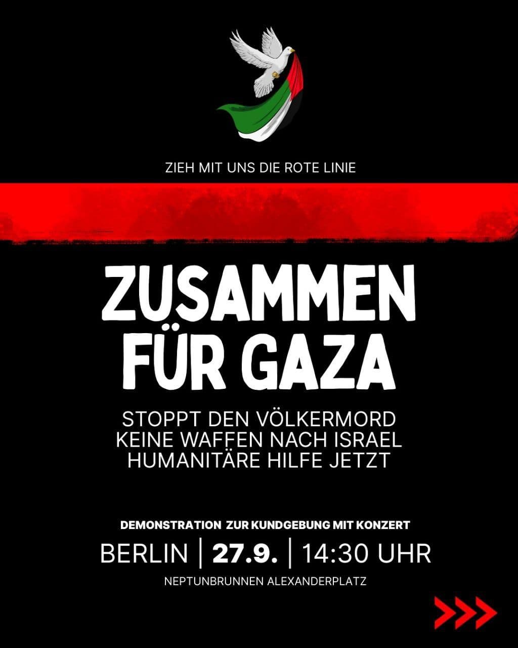 ZUSAMMEN FÜR GAZA