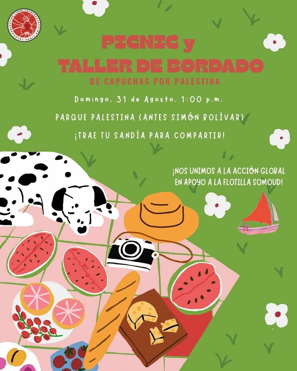 PICNIC y TALLER DE BORDADO