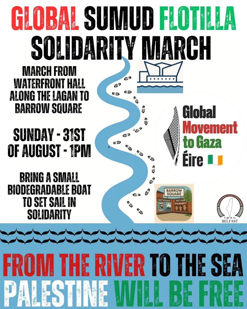 GLOBAL SUNUD FLOTILLA SOLIDARITY MARCH