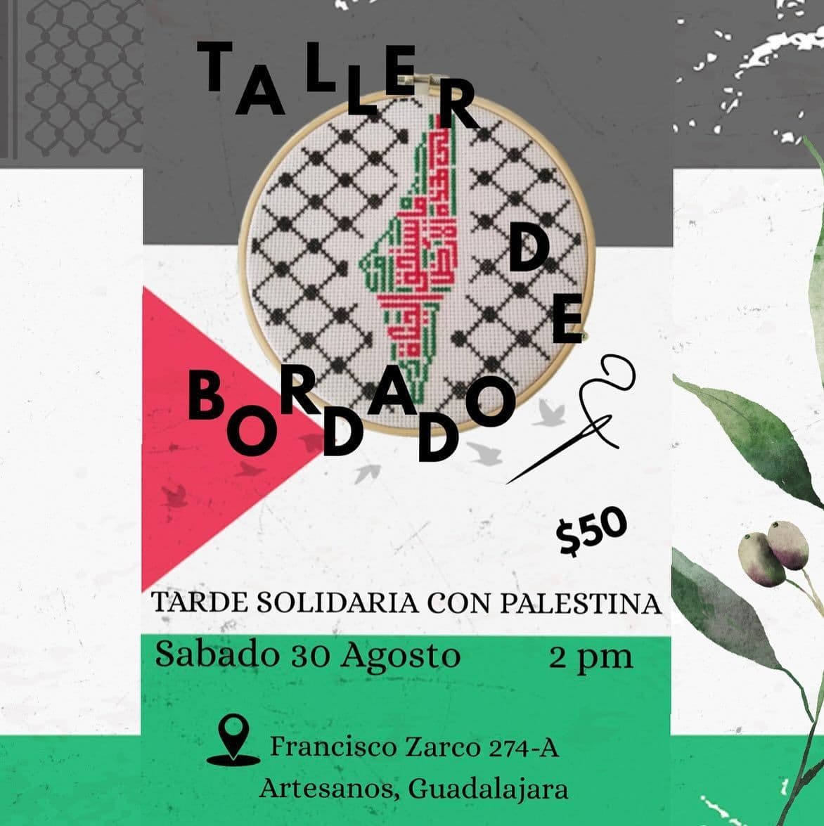 TALLER DE BORDADO