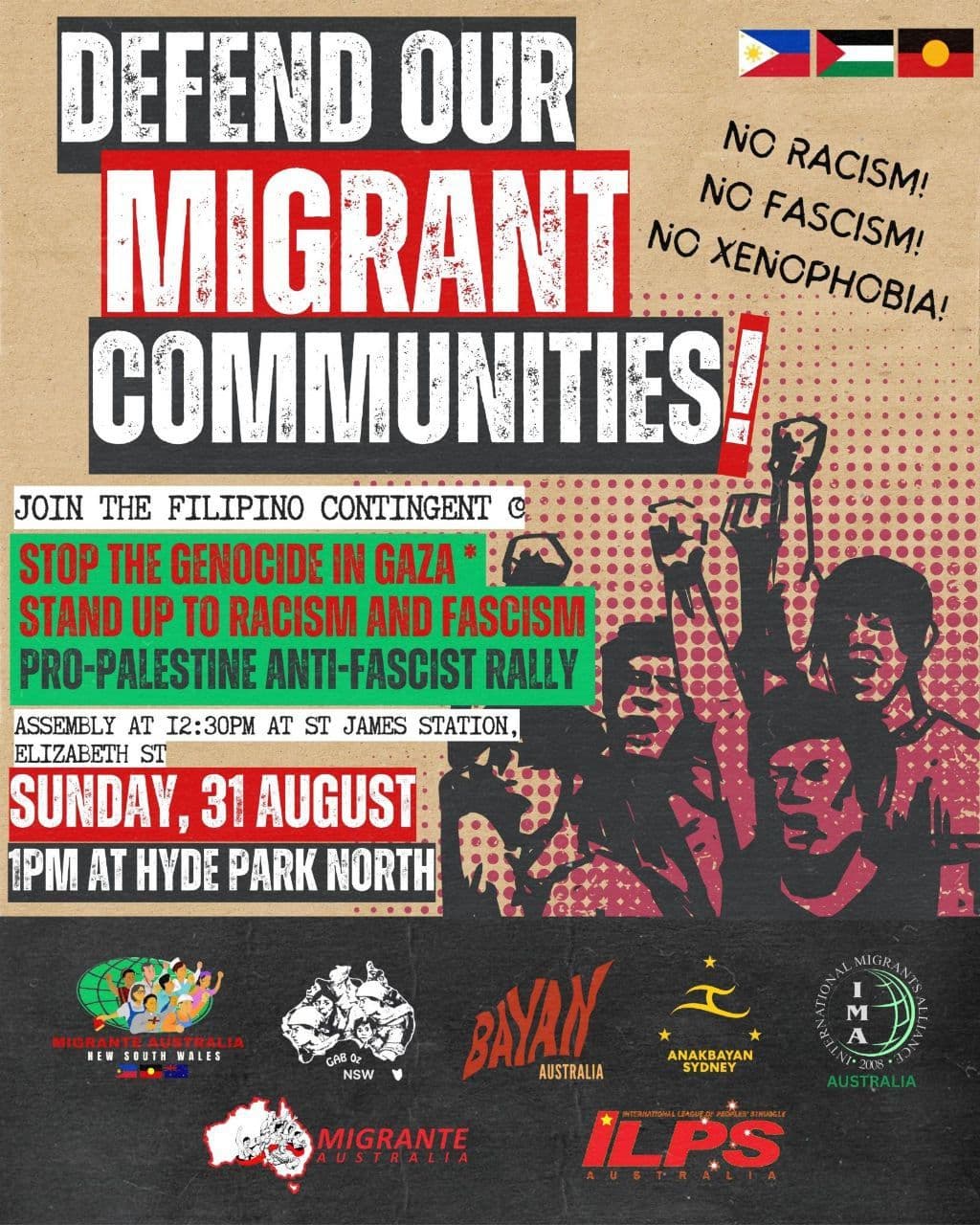 DEFEND OUR MIGRANI COMMUNTES!