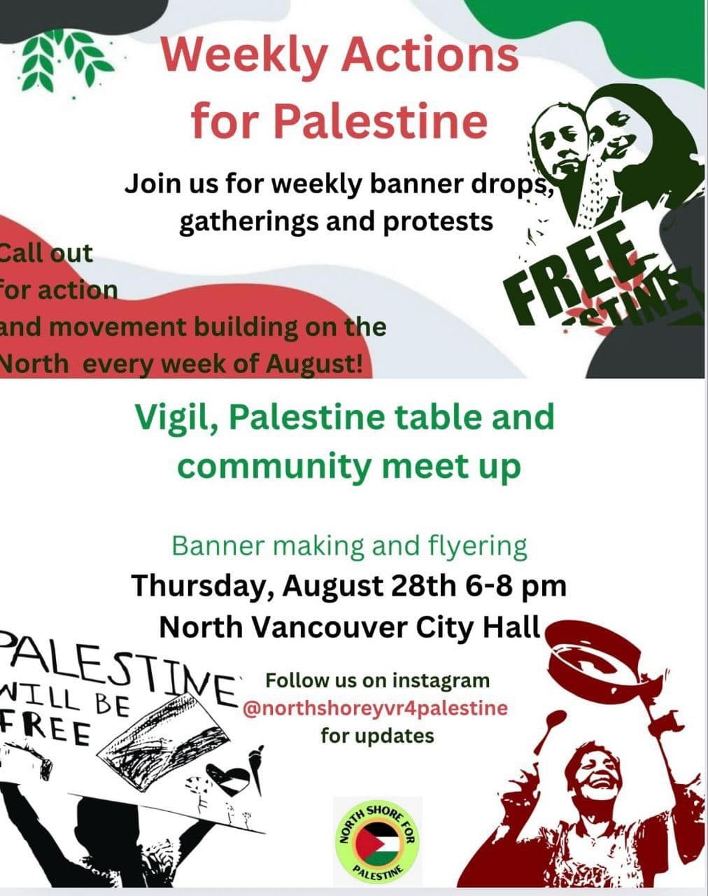 Weekly Actions for Palestine