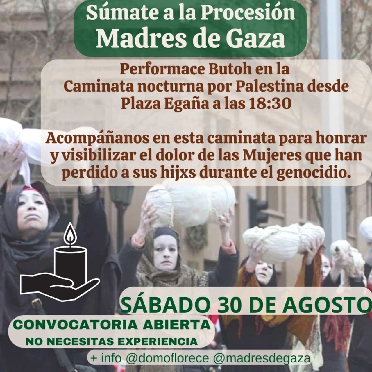 Súmate a la Procesión Madres de Gaza