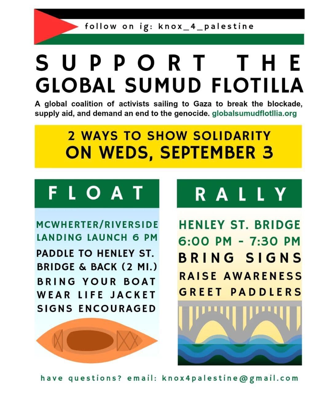 SUPPORT THE GLOBAL SUMUD FLOTILLA