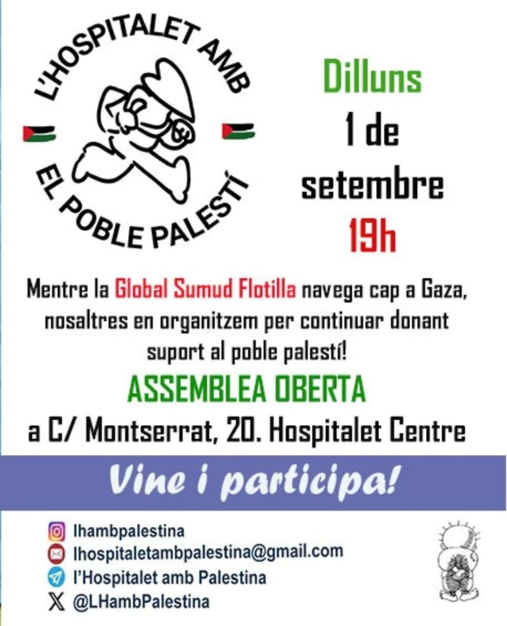 Vine i participa!