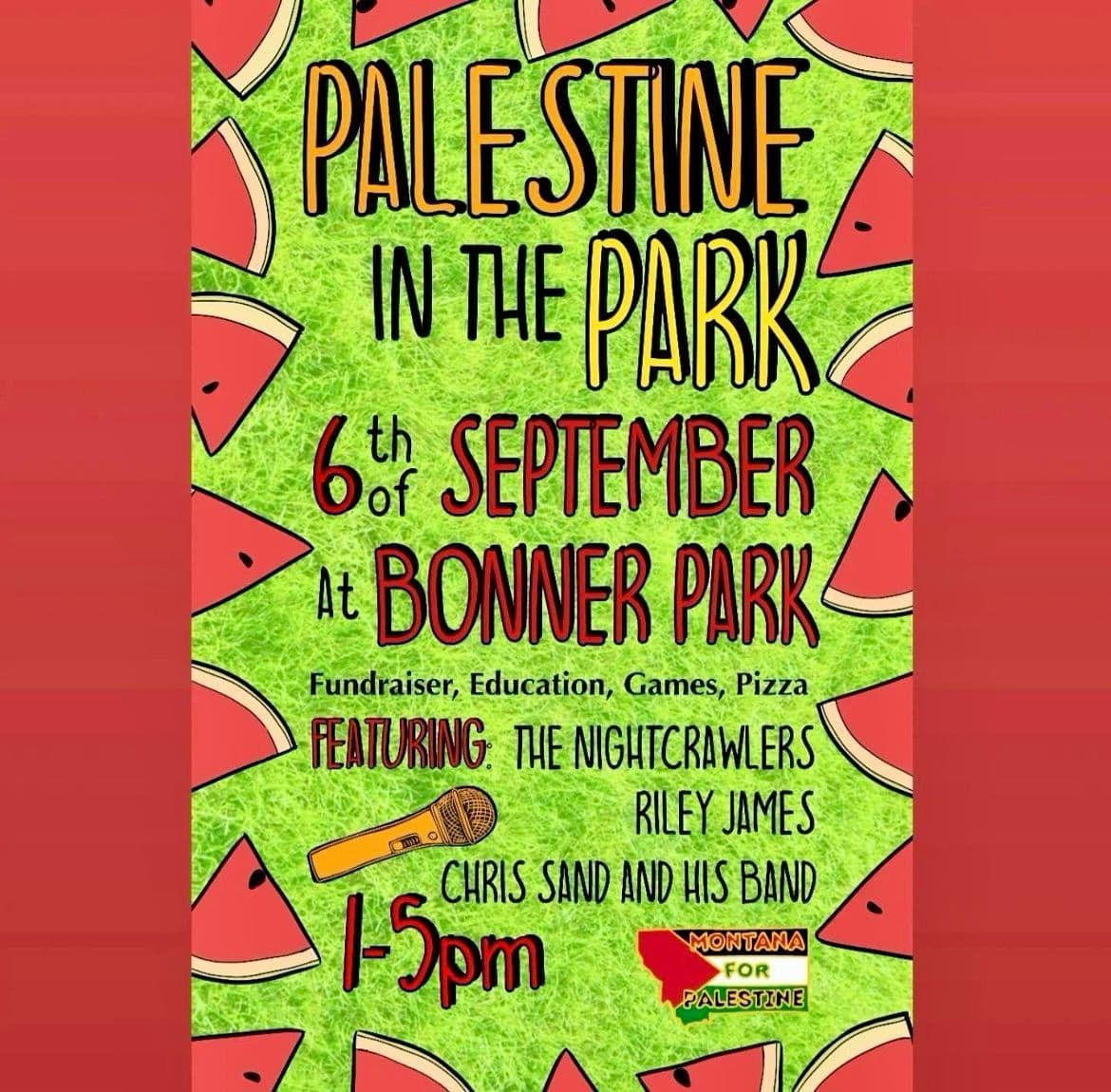 PALESTINE IN THE PARK