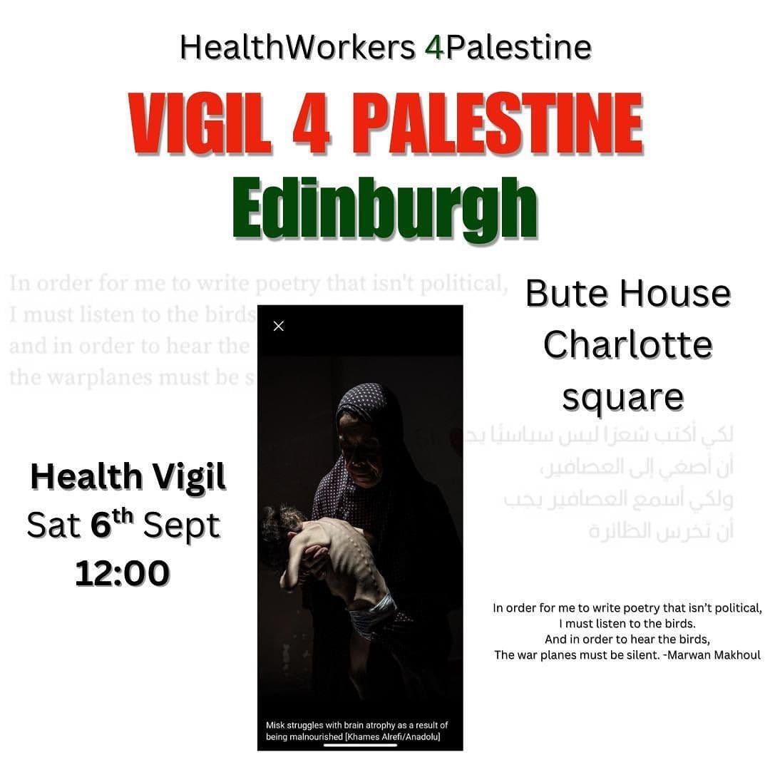 VIGIL 4 PALESTINE (Edinburgh)