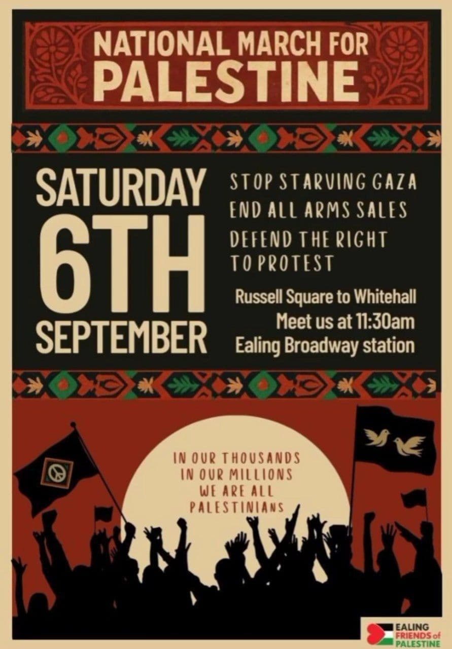 NATIONAL MARCH FOR PALESTINE
