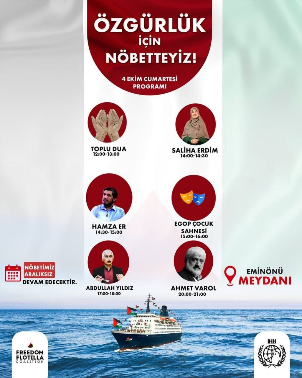 ÖZGÜRLÜK iÇin NÖBETTEYIZ!