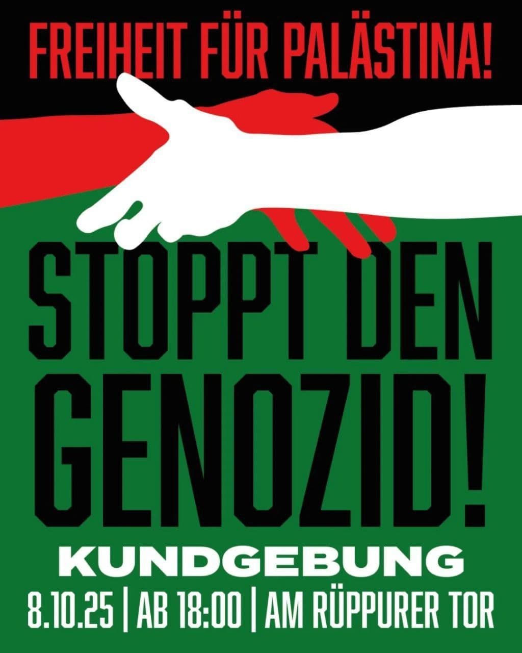STOPPT DEN GENOZID!
