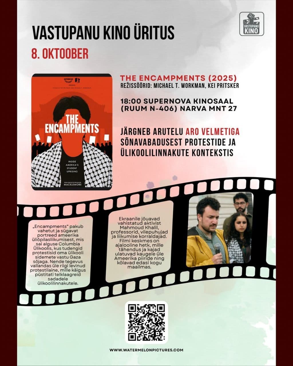 VASTUPANU KINO ÜRITUS