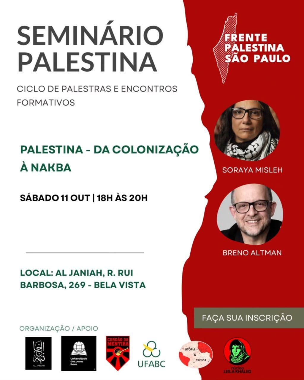 SEMINÁRIO PALESTINA