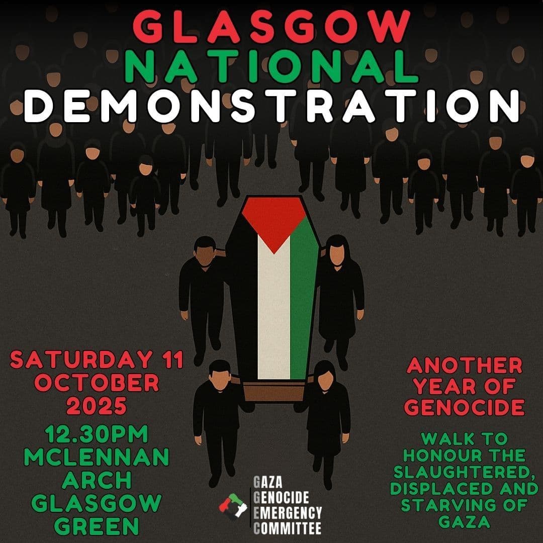 GLASGOW NATIONAL DEMONSTRATION