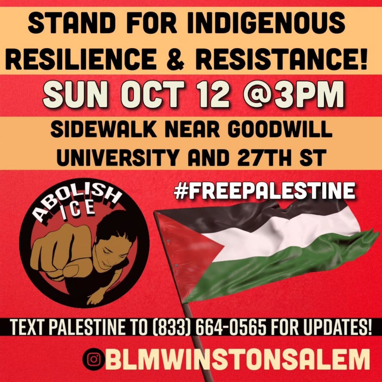 STAND FOR INDIGENOUS RESILIENCE & RESISTANCE!