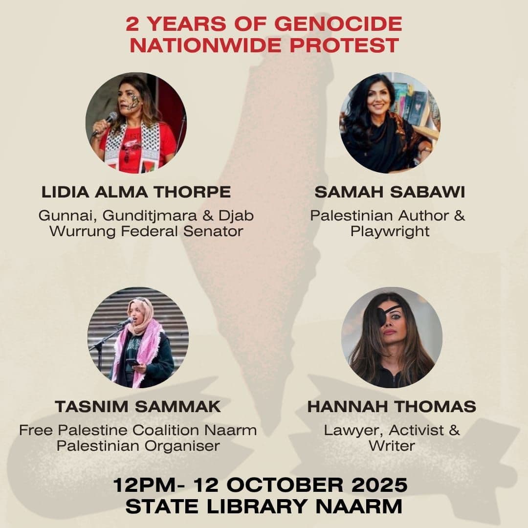 2 YEARS OF GENOCIDE NATIONWIDE PROTEST