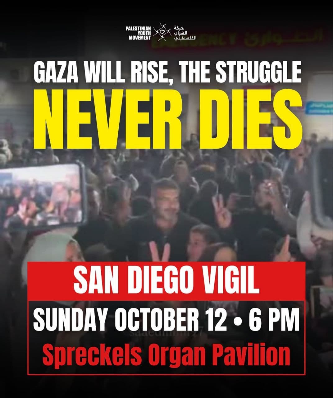 GAZA WILL RISE, THE STRUGGLE NEVER DIES