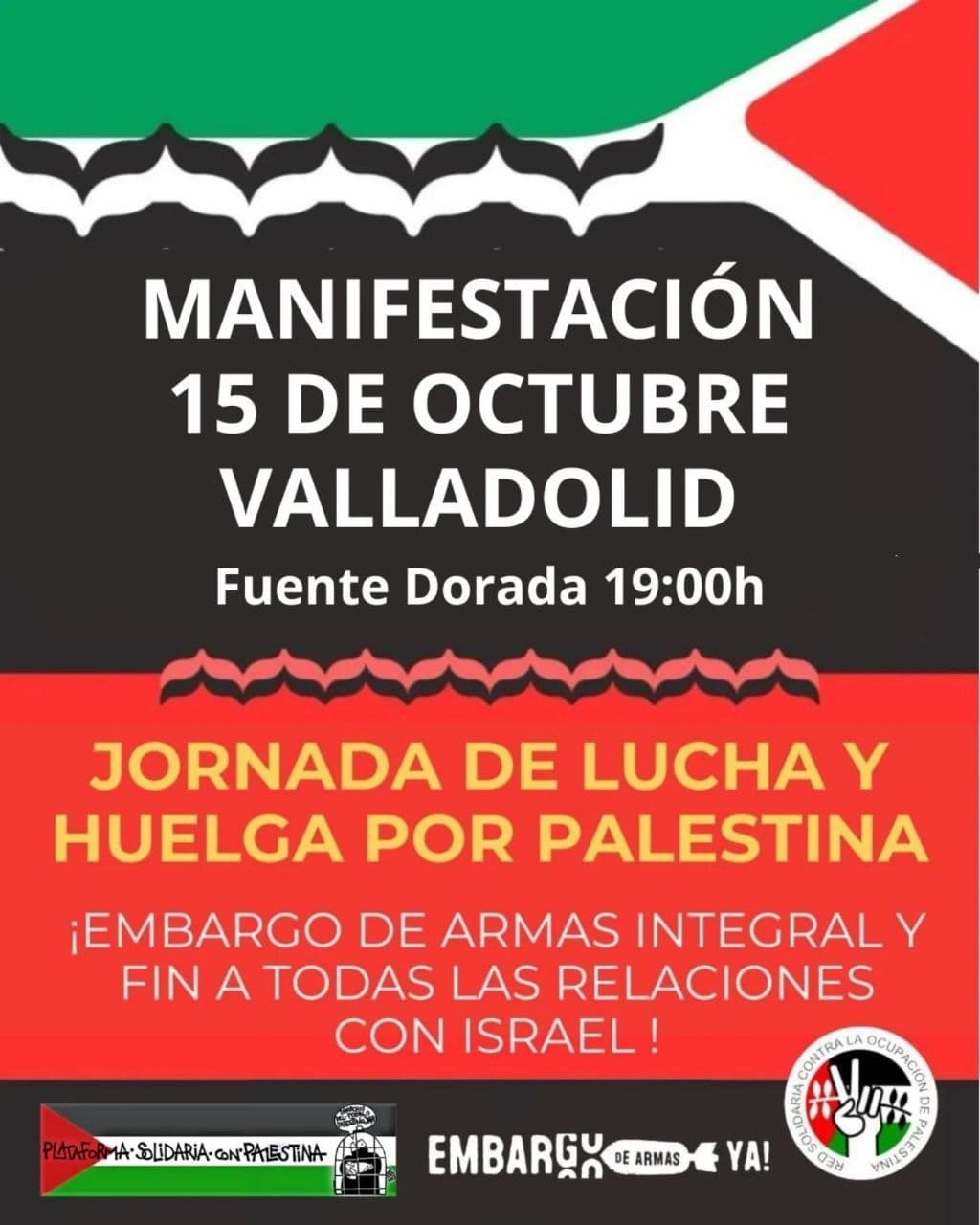 MANIFESTACIÓN EN VALLADOLID